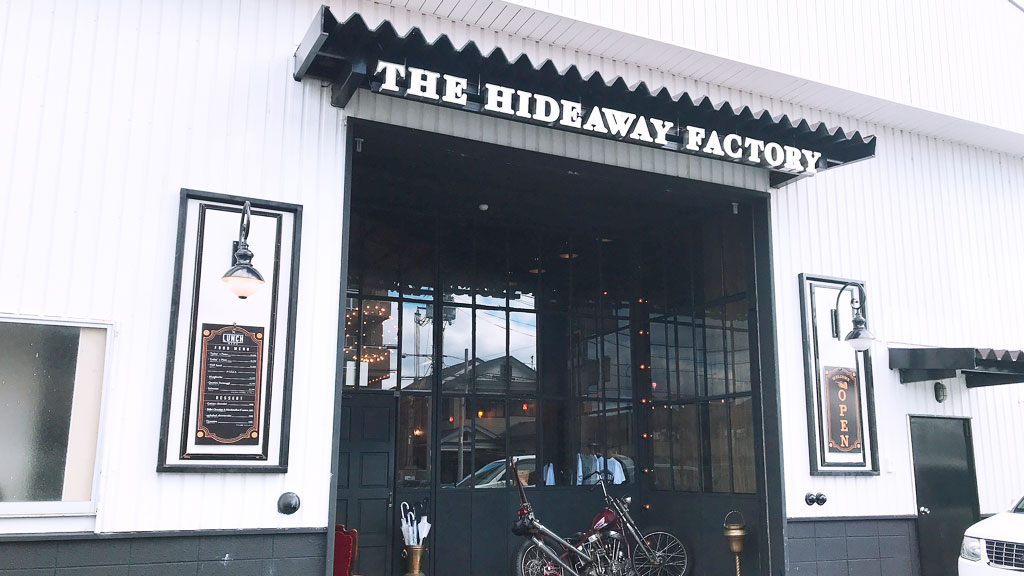 滋賀県で話題になった倉庫を改装して作ったカフェは女子が大好きなお洒落空間 The Hideaway Factory ロクブンノイチ